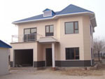 Two floor steel villa 